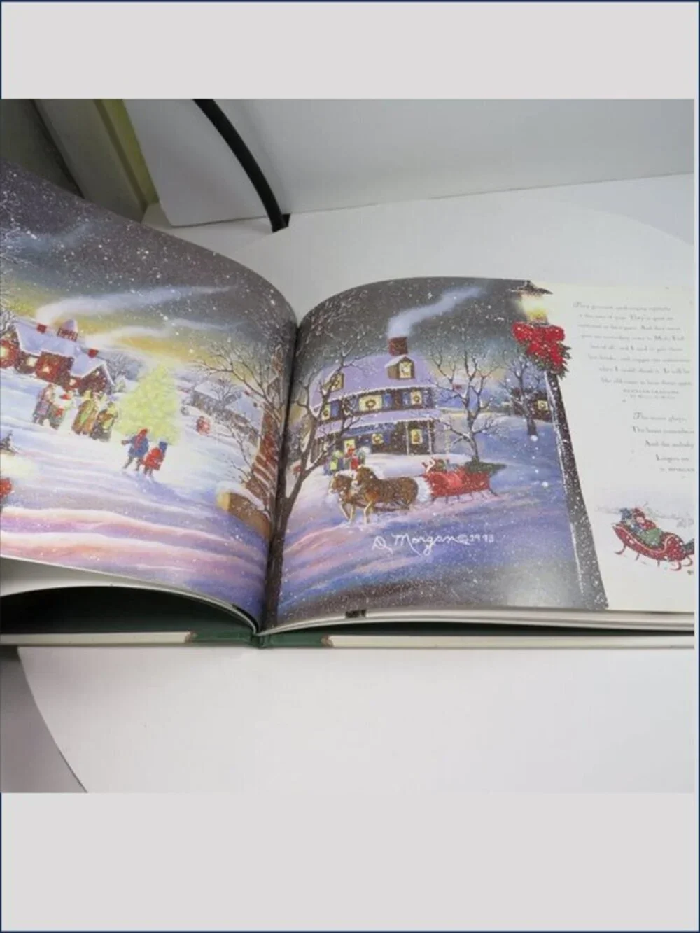 D. Morgan A Christmas to Remember hardback book